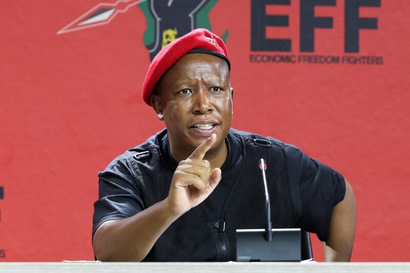 EFF leader Julius Malema. Picture: GALLO IMAGES/LUBABALO LESOLLE
